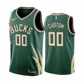 Dres Milwaukee Bucks Prilagođeni 2020-21 Earned Edition Swingman